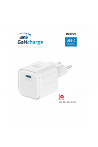 Swissten Punjač Za Ac220, Gan, 35W, 1Xusb-C, 3A, Bijeli